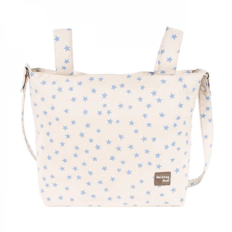 Walking Mum Blue Star Pushchair Bag - واكينغ  مام