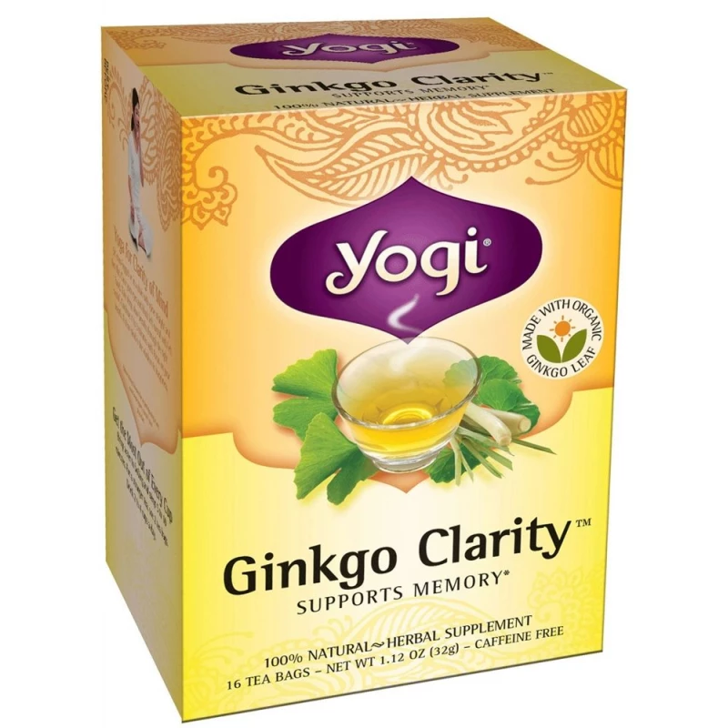 Yogi Tea, Ginkgo Clarity - 16 Tea Bags - يوجي