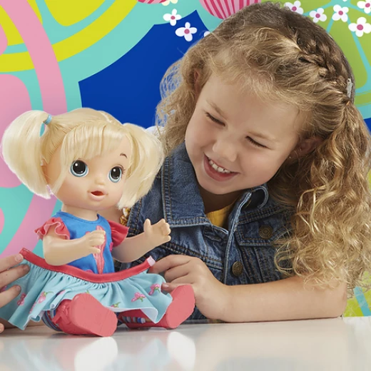 Baby Alive So Many Styles Baby (Blonde Straight Hair) - بيبي ألايف - Image 2