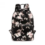 Colorland Mirabelle Faux Leather Diaper Backpack- Flower - كولورلاند