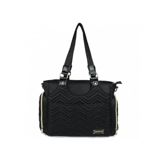 ColorLand Black Classic Baby Diaper Tote Maternity Bag ColorLand Black Classic Baby Diaper Tote Maternity Bag