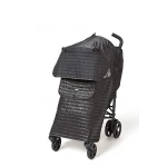 Chicco Childrens Baby Quilted Stroller Weather Shield Rain Cover - Grey - تشيكو
