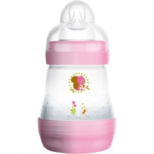 MAM Easy Start Self Sterilising Anti-Colic Bottle, Slow Flow (Designs May Vary) - 160 ml, 1 Bottle Only - أزرق - ام اند ام - Image 11