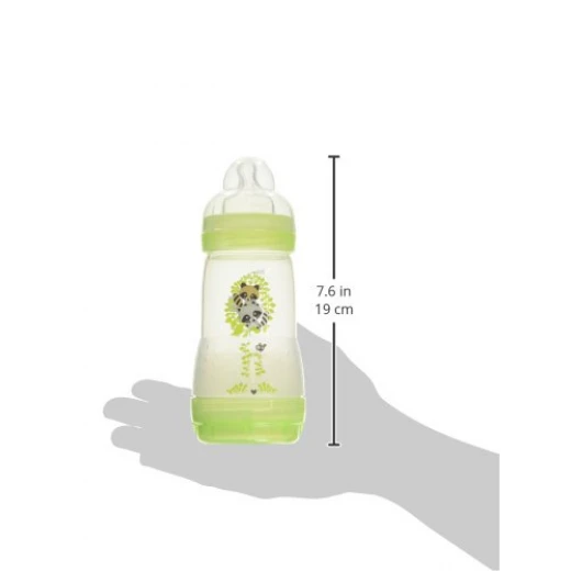 MAM Easy Start Self Sterilising Anti-Colic Bottle, Medium Flow (Designs May Vary) - 260 ml - أزرق - ام اند ام - Image 7