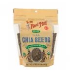 Bob's Red Mill Organic Gluten Free Whole Chia Seeds 340g - بوبز ريد ميل