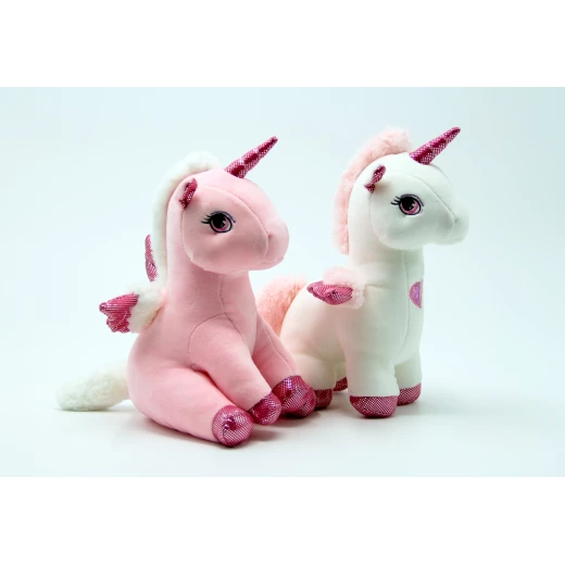 Teddy Bear (Unicorn), Pink - Image 2