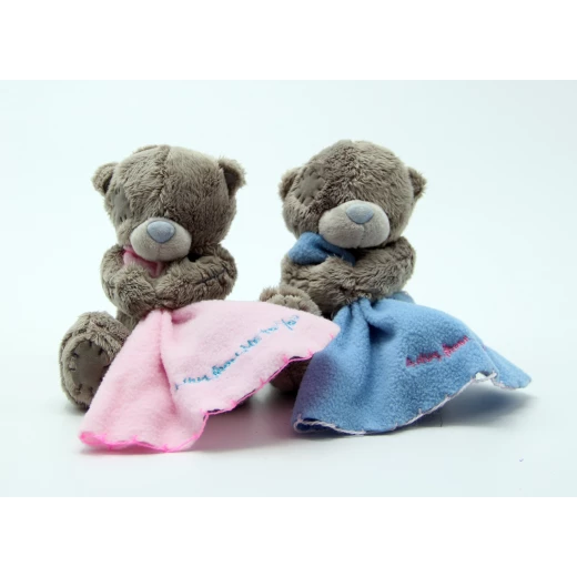 Me to You Blanket Teddy Bear Blue - مي تو يو - Image 2