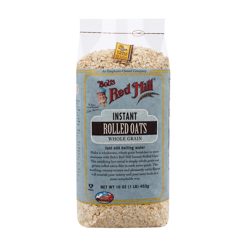 Bob's Red Mill Instant Rolled Oats 453g - بوبز ريد ميل
