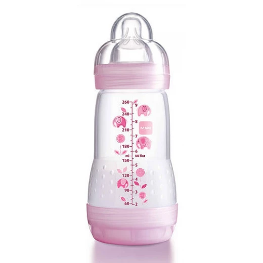 MAM Easy Start Self Sterilising Anti-Colic Bottle, Medium Flow (Designs May Vary) - 260 ml - أزرق - ام اند ام - Image 17