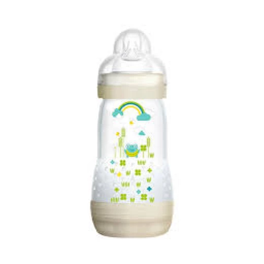 MAM Easy Start Self Sterilising Anti-Colic Bottle, Medium Flow (Designs May Vary) - 260 ml - أزرق - ام اند ام - Image 3