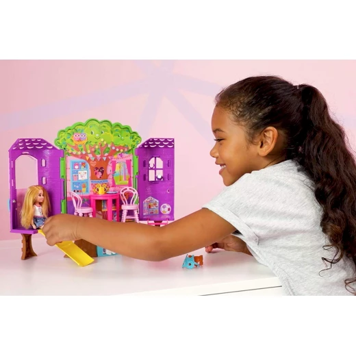 Barbie Chelsea Treehouse  Portable Playset - باربي - Image 3
