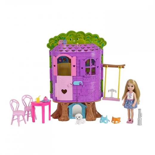 Barbie Chelsea Treehouse  Portable Playset - باربي - Image 5