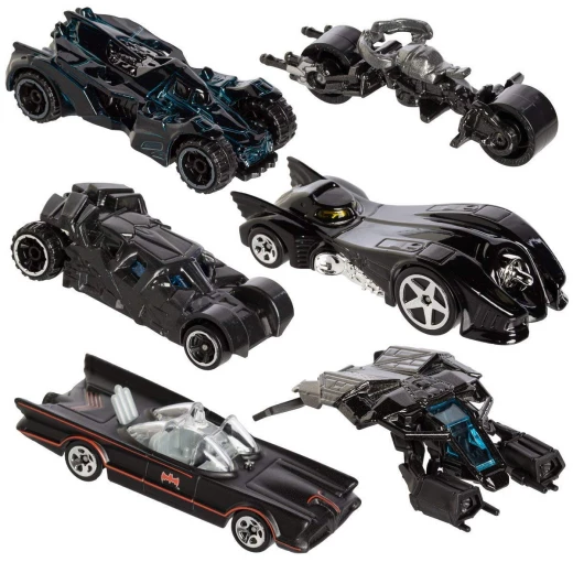 Hot Wheels - Batman Complete 1 pack - Bat- mobiles, Bat-Pod - Assortment - هوت ويلز - Image 2