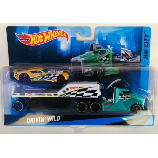 Hot Wheels - Drivin' Wild HW City 1:64 Scale Hot Wheels - Drivin' Wild HW City 1:64 Scale