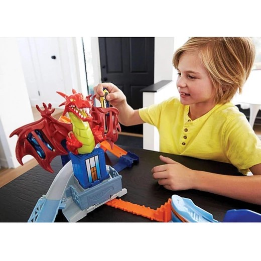 Hot Wheels - Dragon Blast Playset - هوت ويلز - Image 3