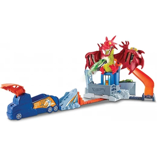 Hot Wheels - Dragon Blast Playset - هوت ويلز - Image 5