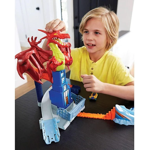 Hot Wheels - Dragon Blast Playset - هوت ويلز - Image 9