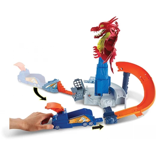 Hot Wheels - Dragon Blast Playset - هوت ويلز - Image 11