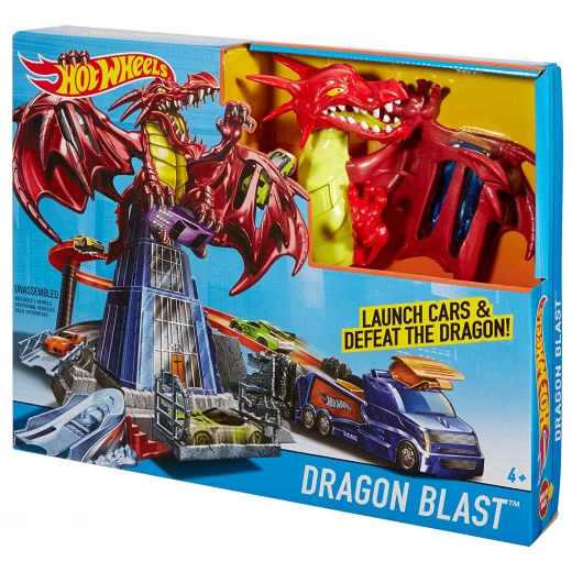 Hot Wheels - Dragon Blast Playset - هوت ويلز - Image 12