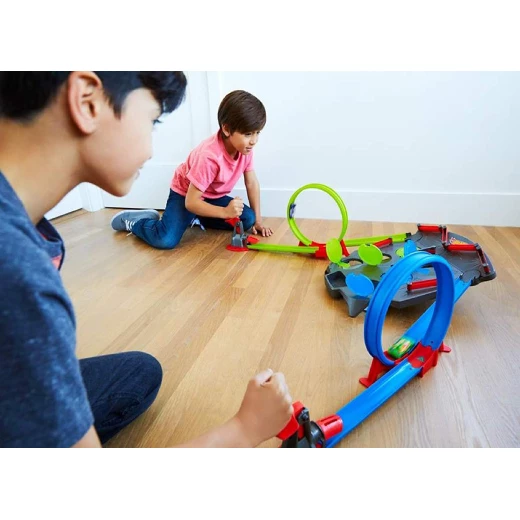 Hot Wheels  Rebound Raceway Connectable Loops Track Set - هوت ويلز - Image 2