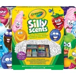Crayola Scented Mini Inspirational Art Case Set, 50 Pieces - كرايولا