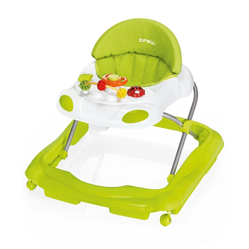Brevi Baby Walker Speedy, Green - بريفي