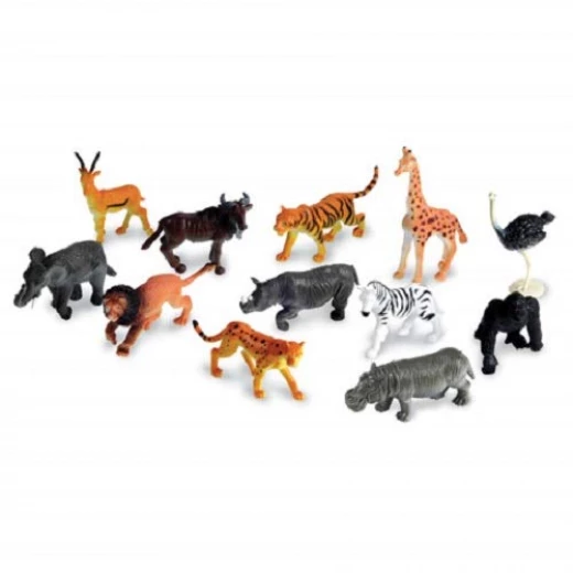 Wild Animals Small Animals, set of 12 - Image 2