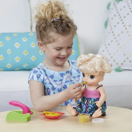 Baby Alive Snackin Noodles Baby Blonde - بيبي ألايف - Image 5