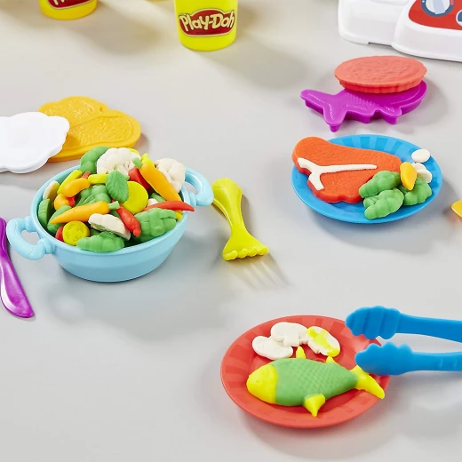 Play-Doh Kitchen Creations Sizzlin' Stovetop - بلاي دوه - Image 6