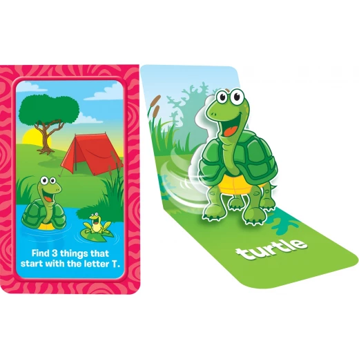School Zone Animal Alphabet Pop-Up Flash Cards - سكول زون - Image 4