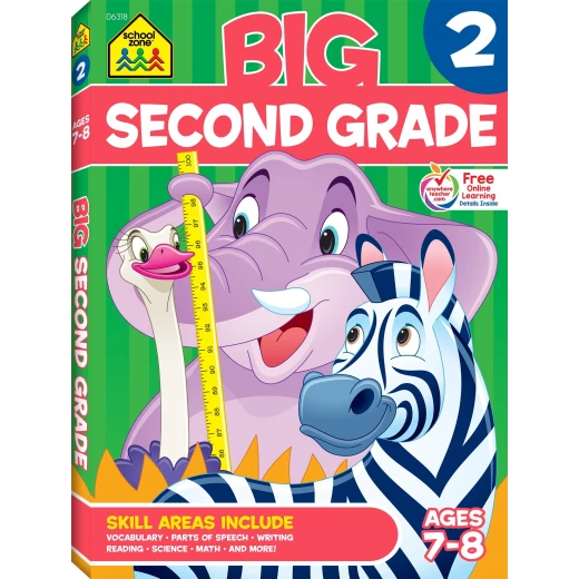 School Zone - Big Second Grade ages 7- 8 School Zone - Big Second Grade ages 7- 8