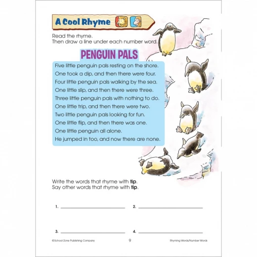 School Zone First Grade Scholar Deluxe Edition Workbook First Grade Readiness Skills Development 64 Pages - School Zone - Image 5