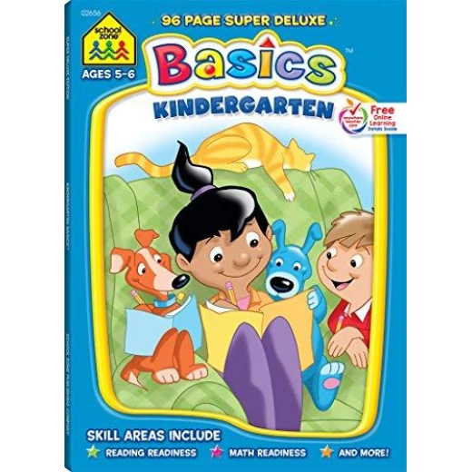 School Zone - Kindergarten Basics: Super Deluxe Edition Workbook School Zone - Kindergarten Basics: Super Deluxe Edition Workbook