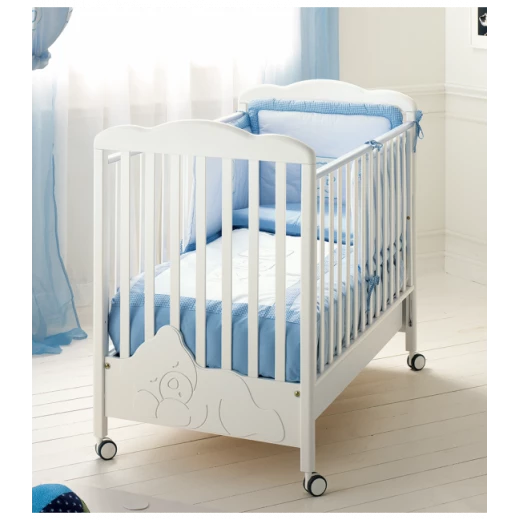 Baby Expert Baby Cot Coccolo - White Baby Expert Baby Cot Coccolo - White