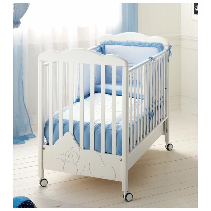 Baby Expert Baby Cot Coccolo - White - بيبي إكسبرت