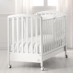 سرير أطفال Baby Expert موديل Cucciolo – لون أبيض ناصع - بيبي إكسبرت
