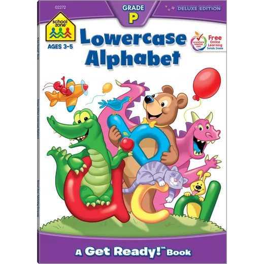 School Zone - Lowercase Alphabet Deluxe Edition Workbook School Zone - Lowercase Alphabet Deluxe Edition Workbook