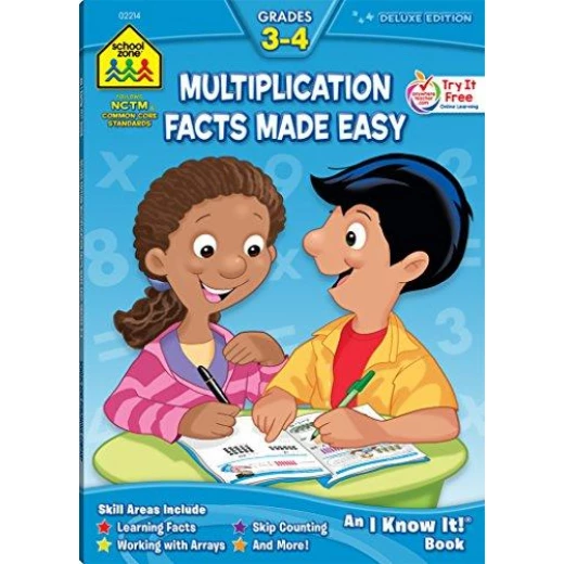 School Zone - Multiplication Facts Made Easy 3-4 School Zone - Multiplication Facts Made Easy 3-4