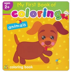 School Zone My First Coloring Book: Animals for Toddlers Early Learning Activity Fun