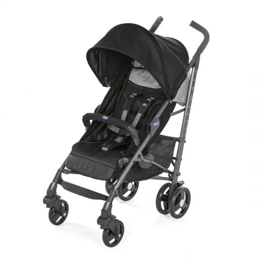 Chicco Pushchair Lite Way Stroller, Jet Black Chicco Pushchair Lite Way Stroller, Jet Black
