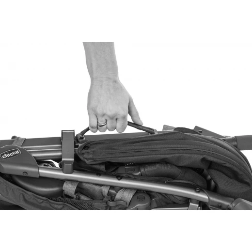 Chicco Pushchair Lite Way Stroller, Jet Black - تشيكو - Image 2