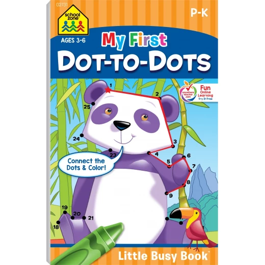 School Zone - My First Dot-to-Dots Book School Zone - My First Dot-to-Dots Book
