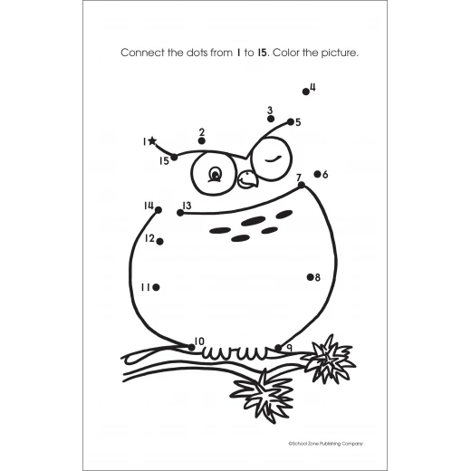 School Zone - My First Dot-to-Dots Book - School Zone - Image 4