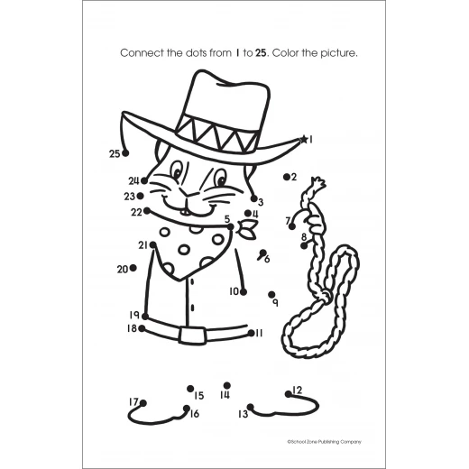 School Zone - My First Dot-to-Dots Book - School Zone - Image 3