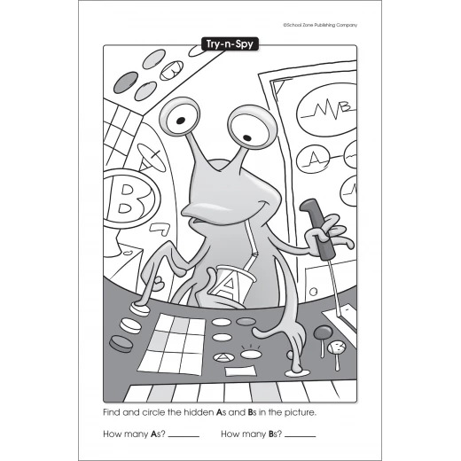 School Zone - My First Try & Spy - Little Busy Book - سكول زون - Image 3