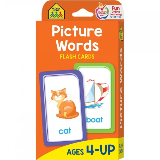 School Zone - Picture Words Flash Cards School Zone - Picture Words Flash Cards