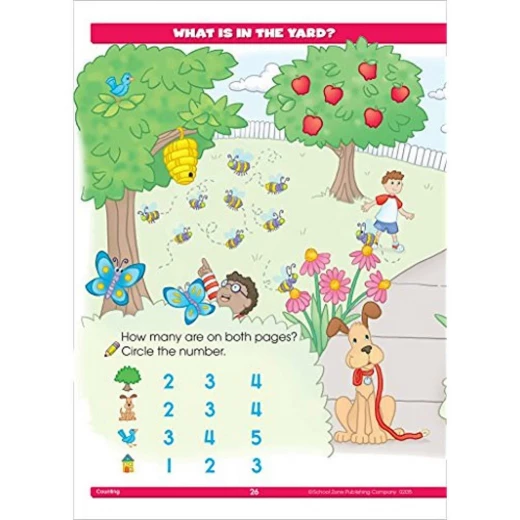 School Zone - Preschool Basics Workbook Ages 3-5 - سكول زون - Image 3