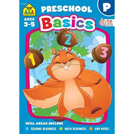 School Zone - Preschool Basics Workbook Ages 3-5 School Zone - Preschool Basics Workbook Ages 3-5