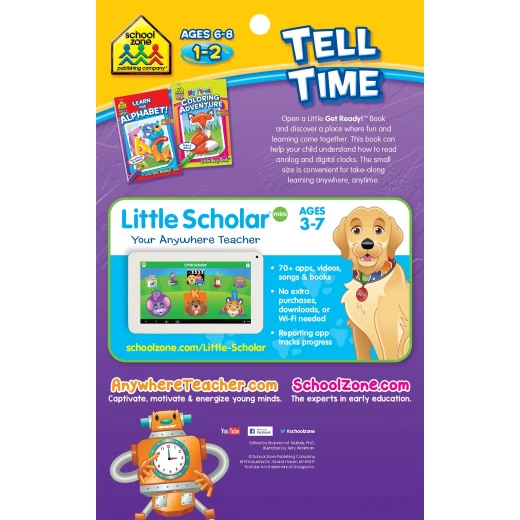 School Zone - Tell Time Tablet Workbook - School Zone - Image 5