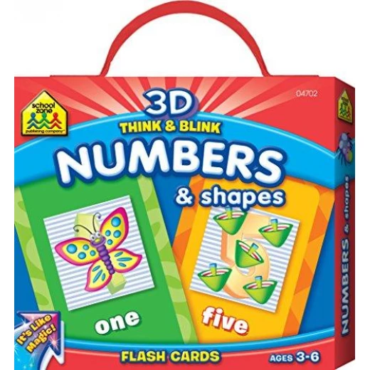 School Zone - Think & Blink Numbers & Shapes School Zone - Think & Blink Numbers & Shapes